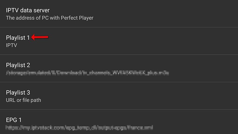 How can I configure Perfect Player for IPTV?