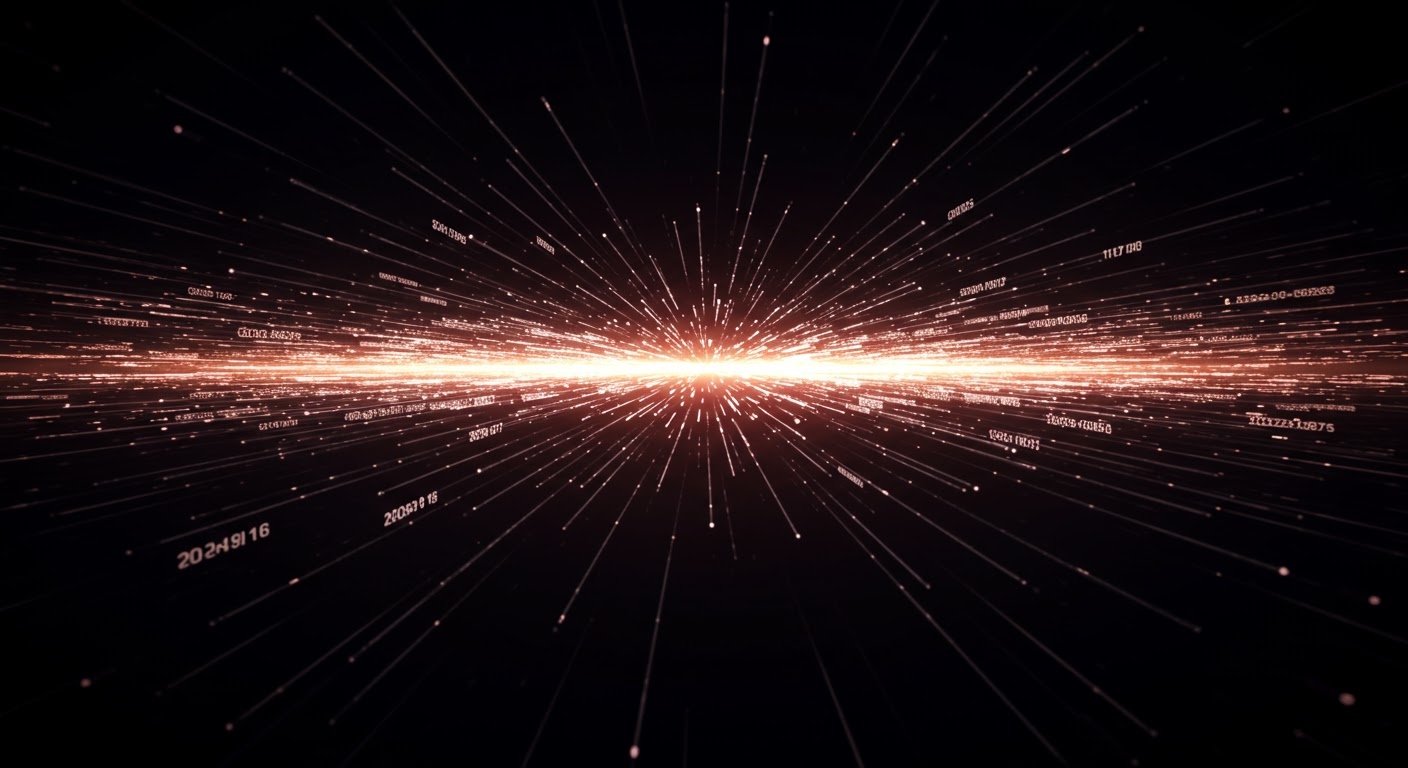 How Bitrate Adaptation Impacts Streaming Quality: The Ultimate Guide An abstract visualization of data streams demonstrating how bitrate adaptation impacts streaming quality.